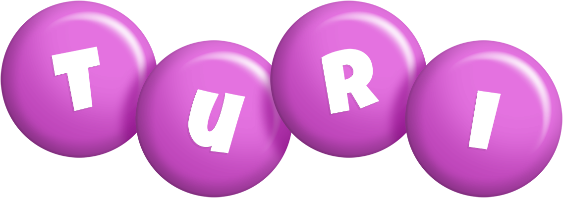 Turi candy-purple logo