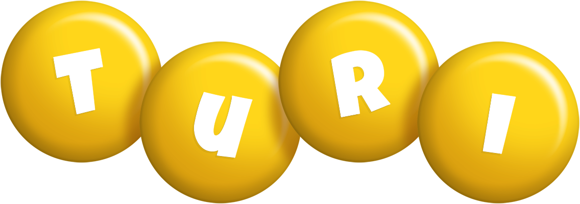 Turi candy-yellow logo