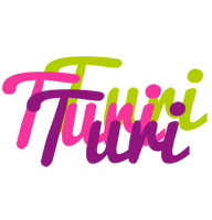 Turi flowers logo