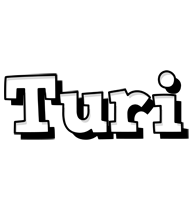 Turi snowing logo