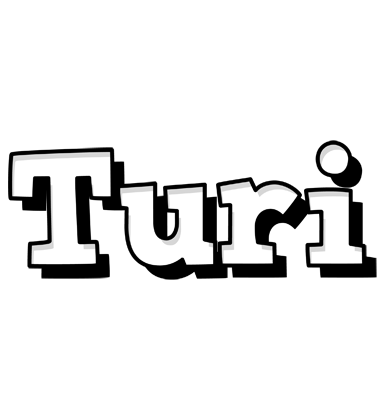 Turi snowing logo
