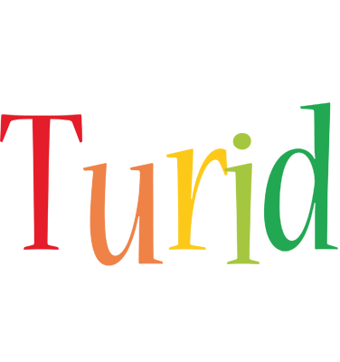 Turid birthday logo