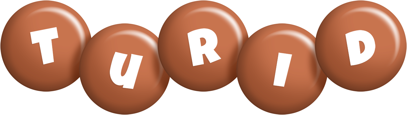 Turid candy-brown logo