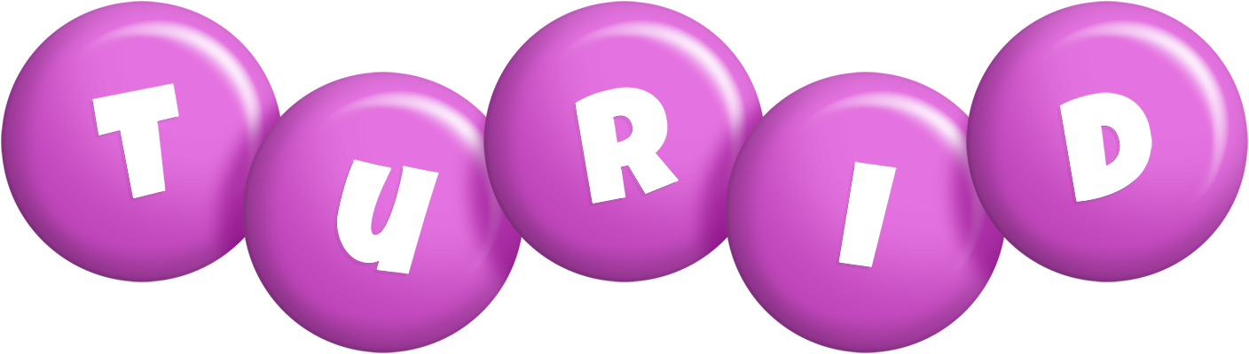 Turid candy-purple logo