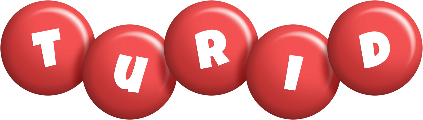 Turid candy-red logo