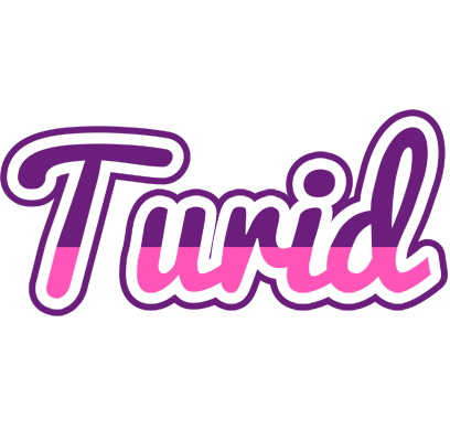 Turid cheerful logo