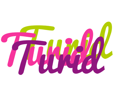 Turid flowers logo