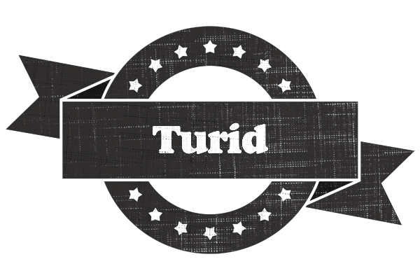 Turid grunge logo
