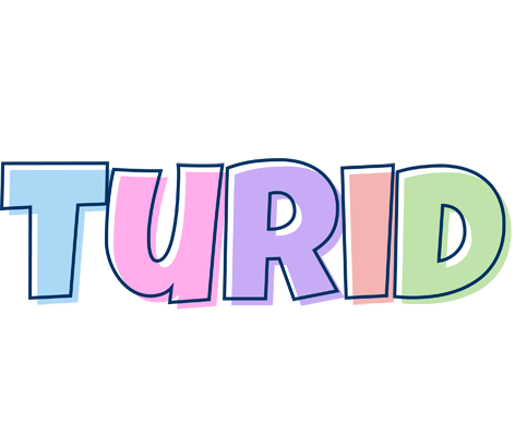 Turid pastel logo