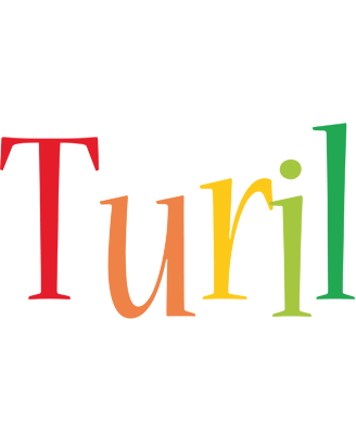 Turil birthday logo