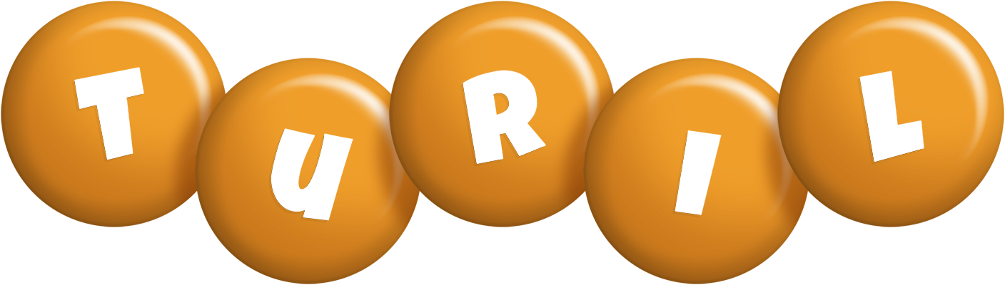 Turil candy-orange logo