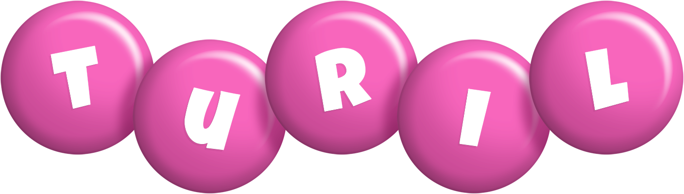 Turil candy-pink logo