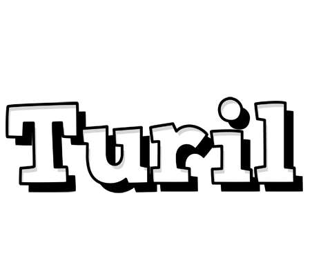 Turil snowing logo