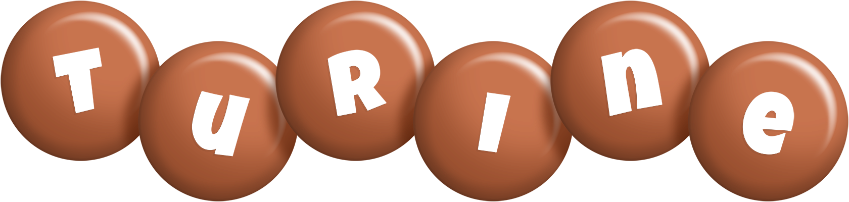 Turine candy-brown logo