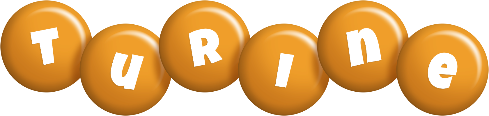 Turine candy-orange logo