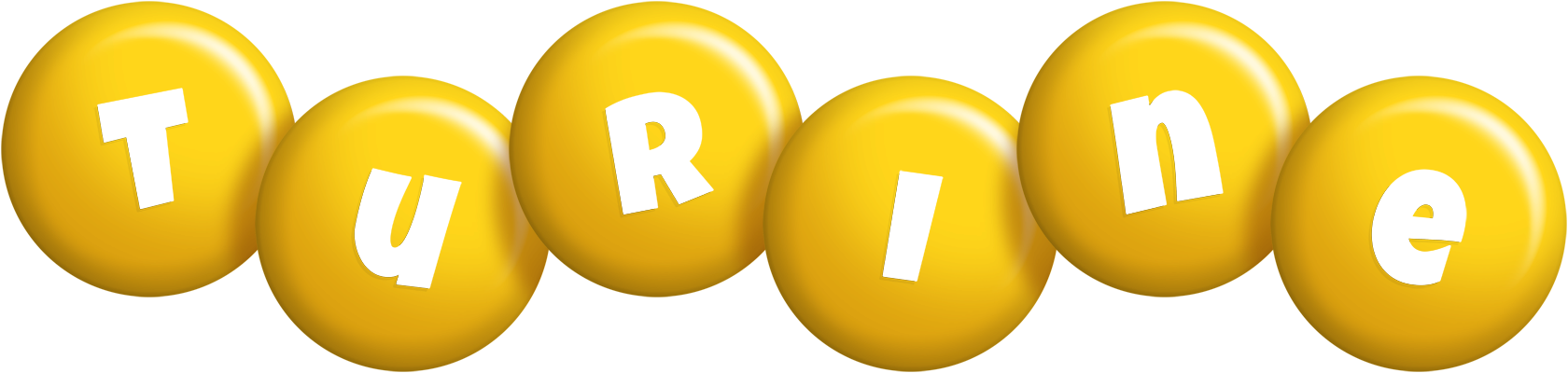Turine candy-yellow logo