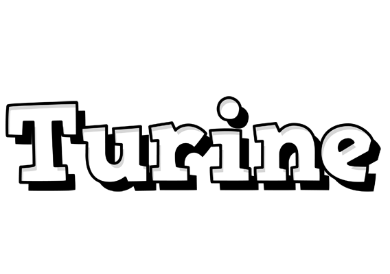 Turine snowing logo