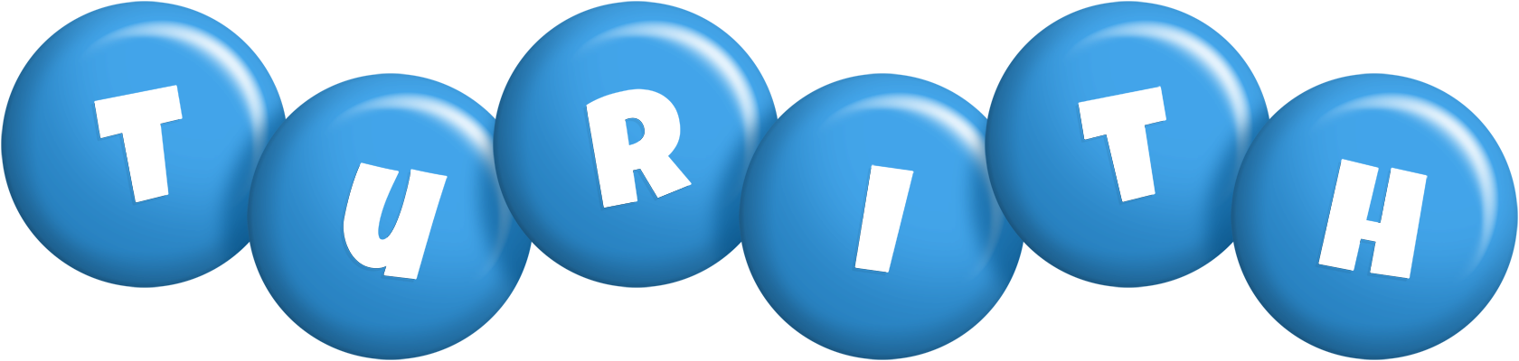 Turith candy-blue logo