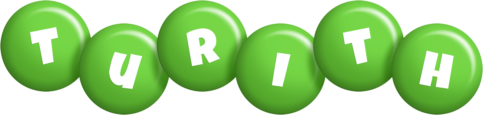 Turith candy-green logo