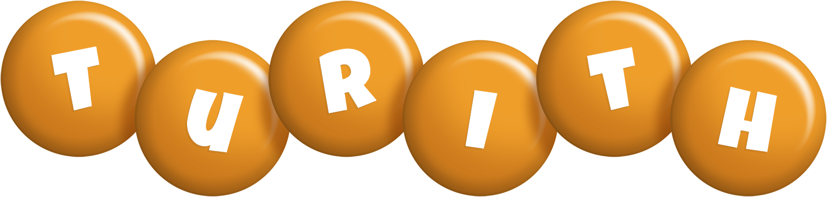 Turith candy-orange logo