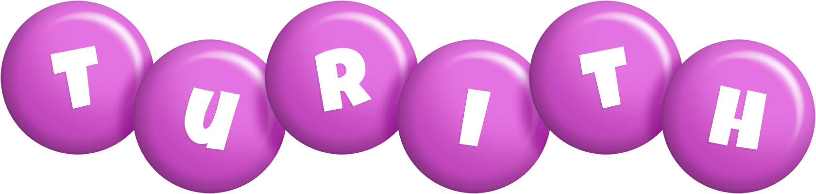 Turith candy-purple logo