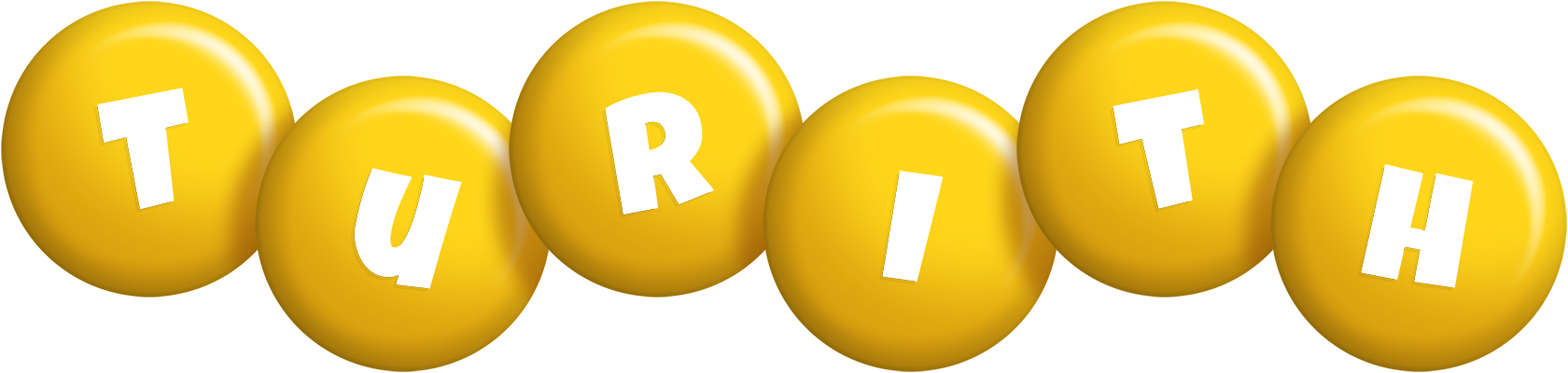 Turith candy-yellow logo