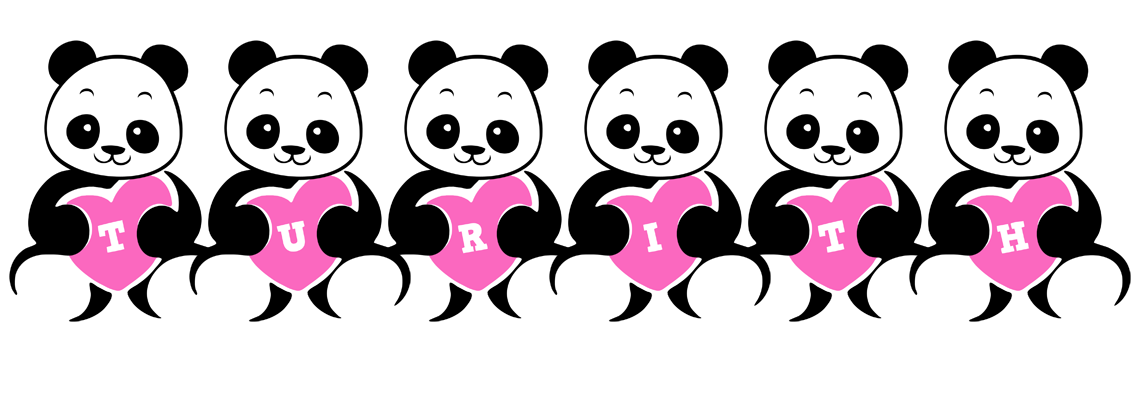 Turith love-panda logo