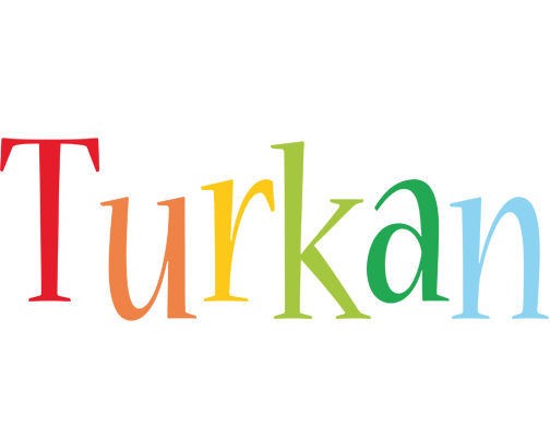 Turkan birthday logo