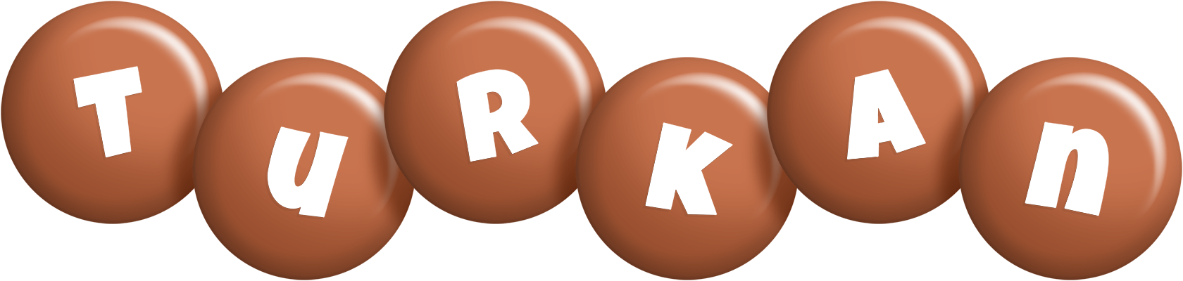 Turkan candy-brown logo