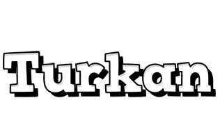 Turkan snowing logo