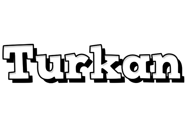 Turkan snowing logo