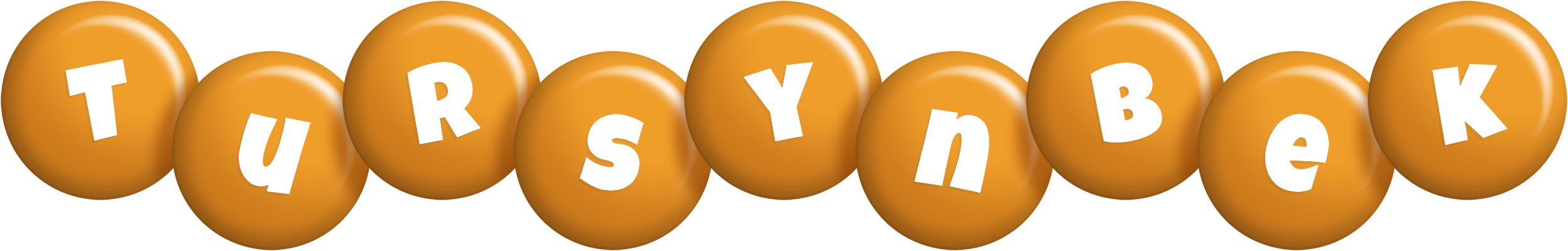 Tursynbek candy-orange logo