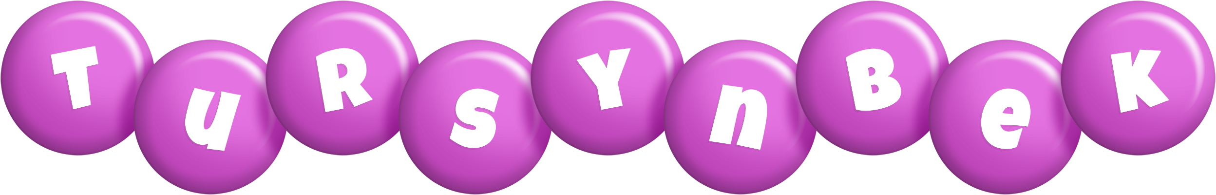 Tursynbek candy-purple logo