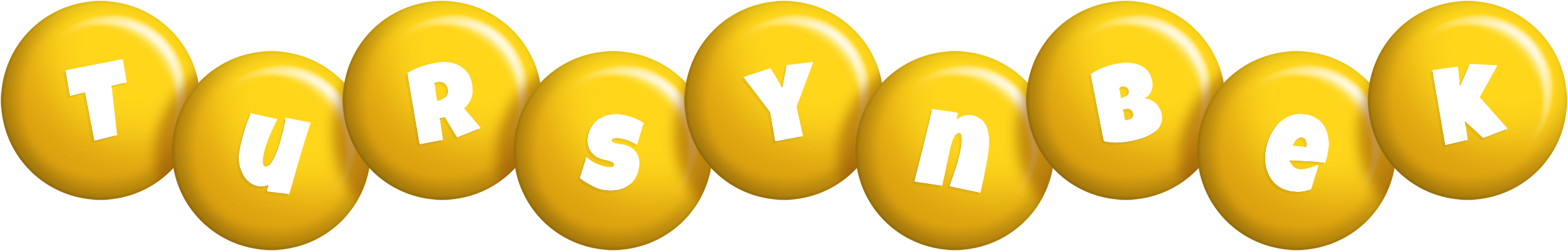 Tursynbek candy-yellow logo