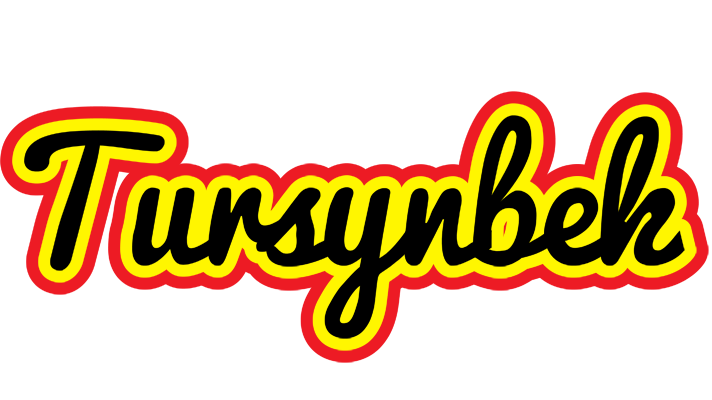 Tursynbek flaming logo
