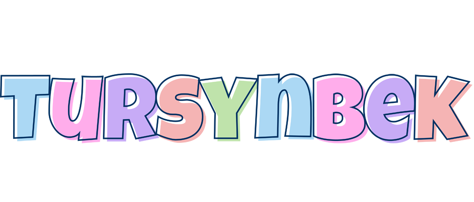 Tursynbek pastel logo