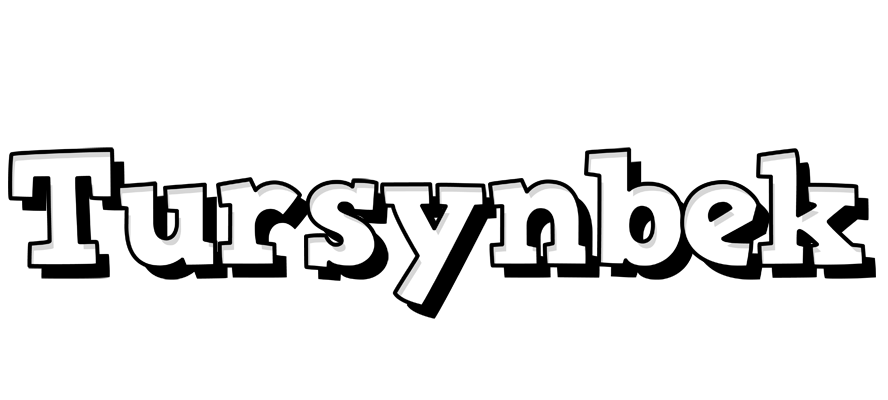 Tursynbek snowing logo