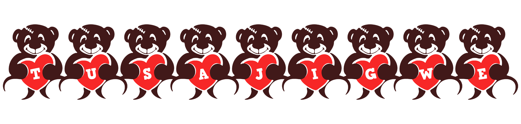 Tusajigwe bear logo