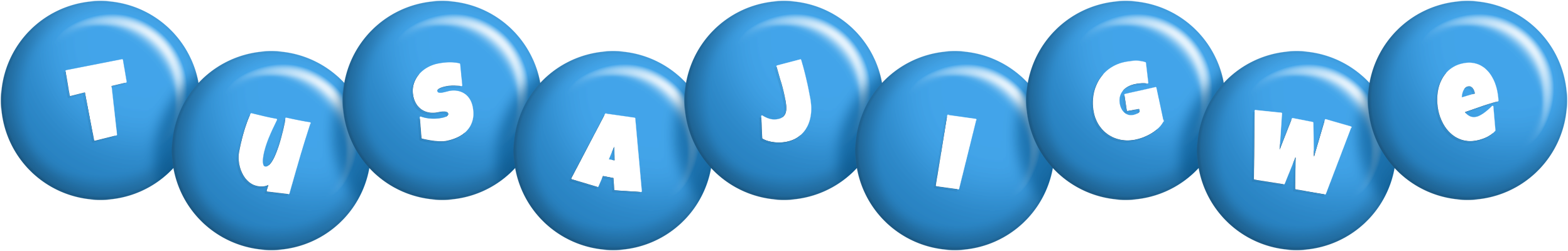 Tusajigwe candy-blue logo
