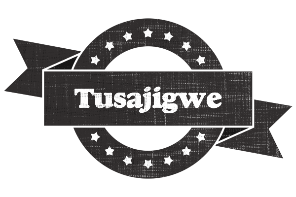 Tusajigwe grunge logo