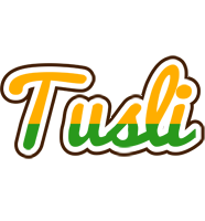 Tusli banana logo