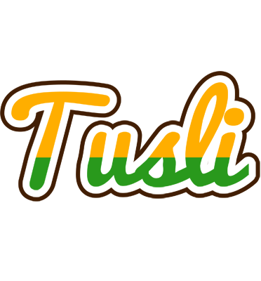 Tusli banana logo