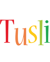 Tusli birthday logo