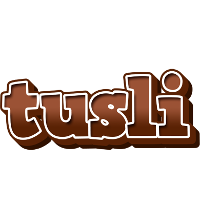 Tusli brownie logo