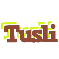 Tusli caffeebar logo