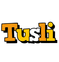 Tusli cartoon logo