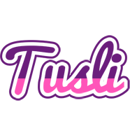 Tusli cheerful logo