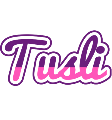 Tusli cheerful logo