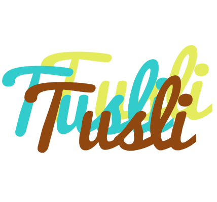 Tusli cupcake logo