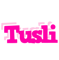 Tusli dancing logo